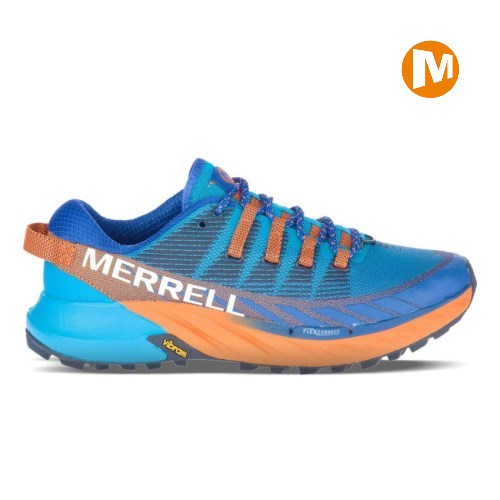 Merrell Agility Peak 4 Laufschuhe Herren Blau [DE-PCDFM]